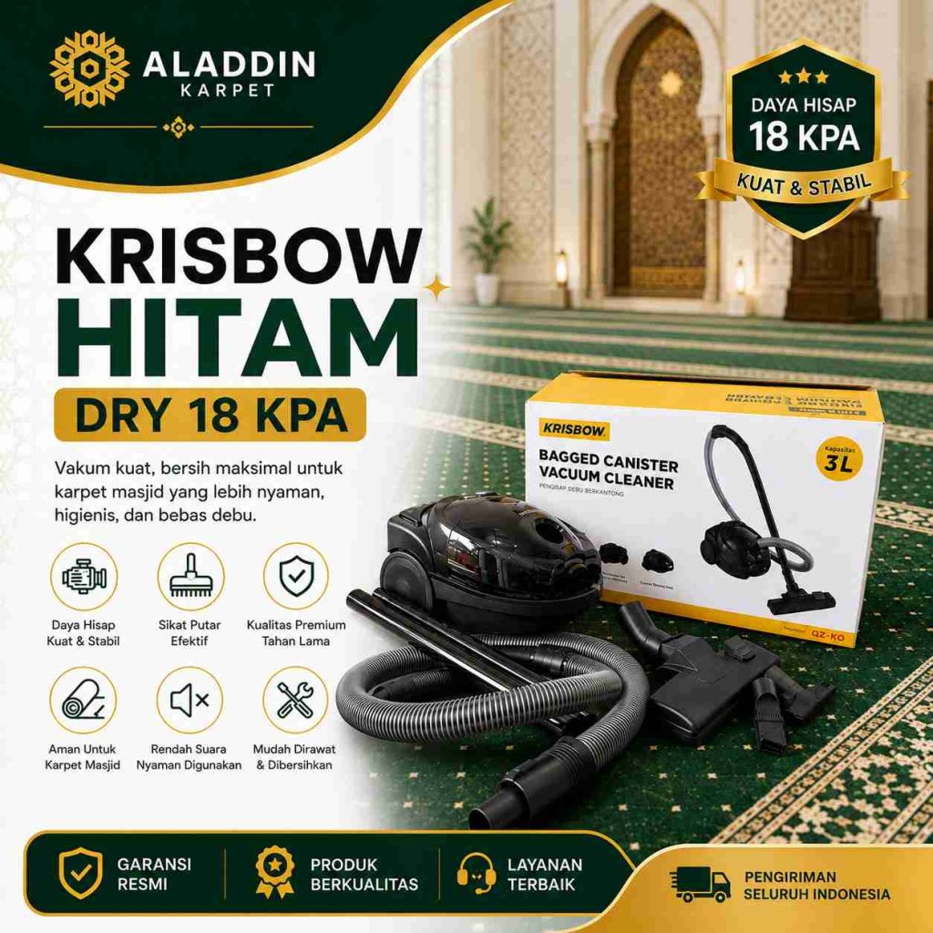 Vacuum Cleaner Krisbow Ngawi untuk Rumah, Masjid dan Usaha